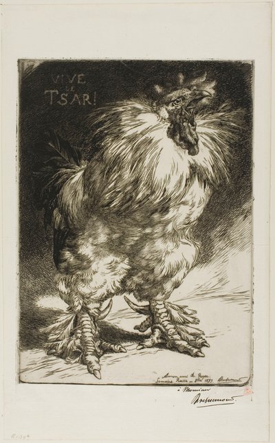 皇帝万歳！ 作： Félix Henri Bracquemond
