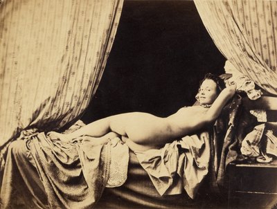 女性ヌード 作： Félix Jacques Moulin