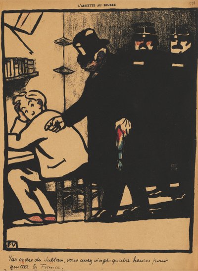 罪と罰 XXI, 778: スルタンの命により 作： Félix Vallotton