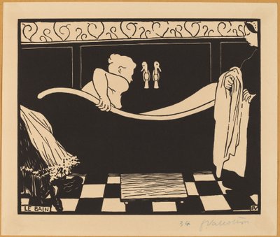 ル・ベイン（お風呂） 作： Félix Vallotton