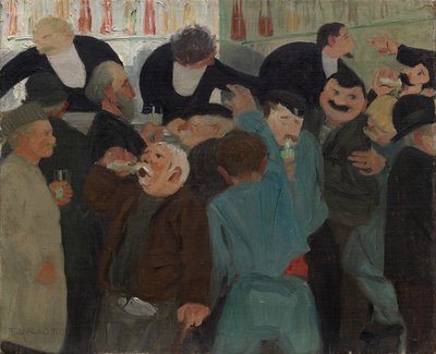 ビストロ 作： Félix Vallotton
