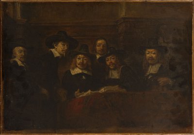 レンブラントの模写、1853年頃（油彩・キャンバス） 作： Félix Ziem