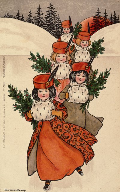 マフと5人の少女 作： Florence Hardy