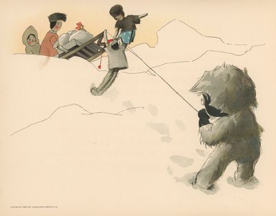 ゴリウォッグスポーラーアドベンチャーのイラスト 作： Florence K. Upton