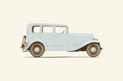 30年代の車 作： Florent Bodart