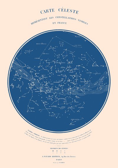 Carte Celeste - ASTER EDITION, 2022 (デジタル) 作： Florent Bodart