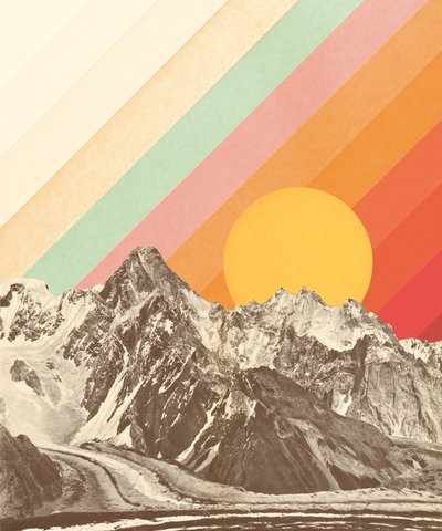 山の風景1 作： Florent Bodart