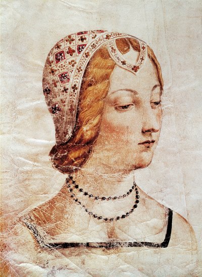 ラウレを描いたミニチュア 作： Florentine School