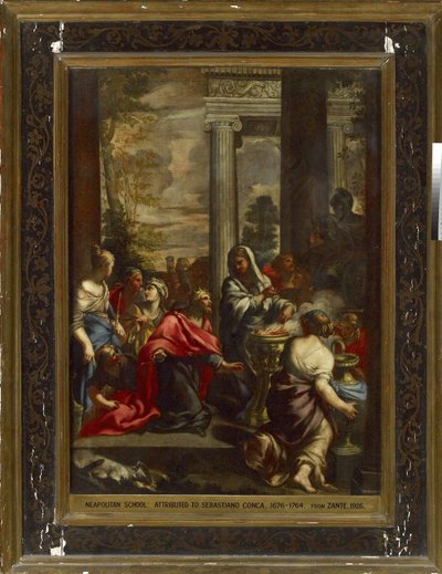 ソロモンの偶像崇拝、c。 1675〜1695 作： Florentine School