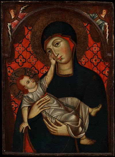 13世紀後半の聖母子 作： Florentine School