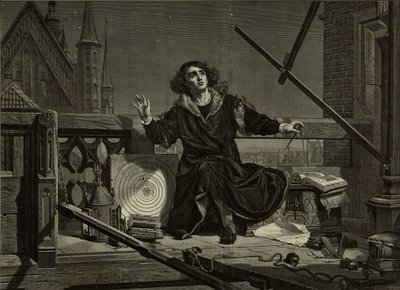 ニコラウス・コペルニクス ヤン・マテイコにちなんで、1874年。 作： Florian Stanislaw Cynk