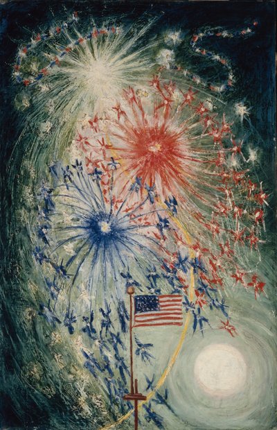 1927年7月4日番号1 作： Florine Stettheimer
