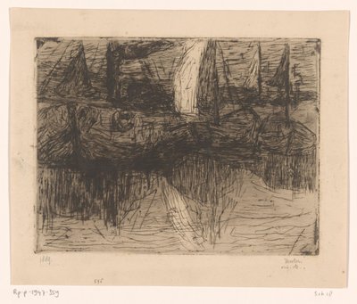 港の船 (原題) 作： Floris Verster