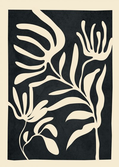 抽象的な植物の形態 作： Flow Line