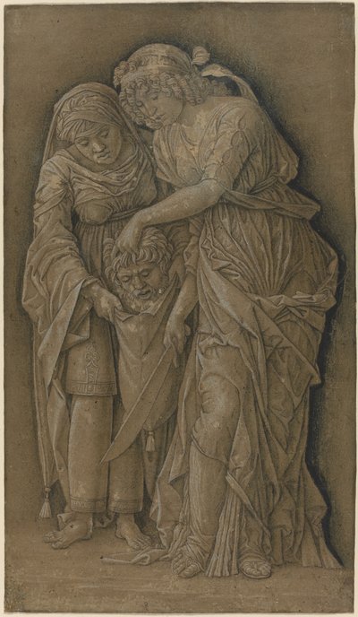 ホロフェルネスの首を持つジュディス 作： Follower of Andrea Mantegna