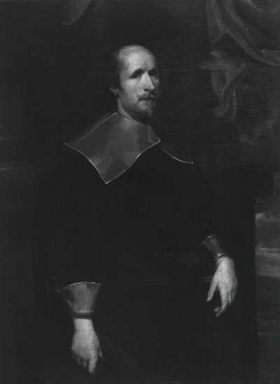男の肖像、162530。 作： Follower of Anthony van Dyck.