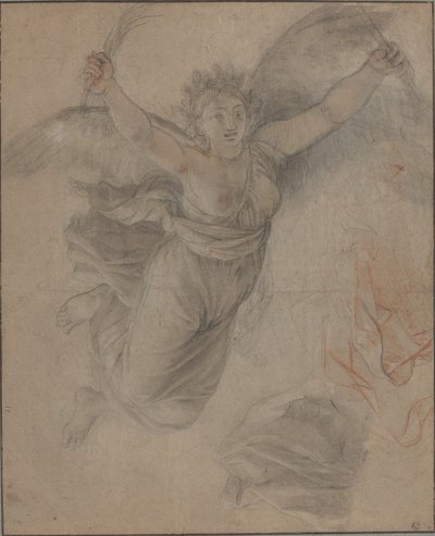 寓話的な女性像 作： Follower of Charles Le Brun