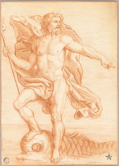 ネプチューン 作： Follower of Charles Le Brun