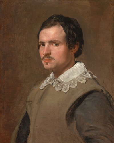 若い男の肖像 作： Follower of Diego Velázquez