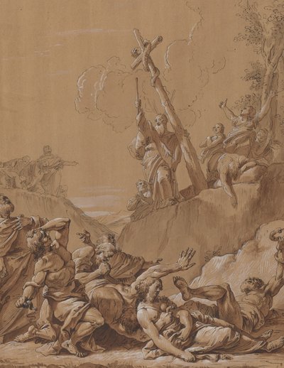 モーセと青銅の蛇 作： Follower of Francesco Fontebasso