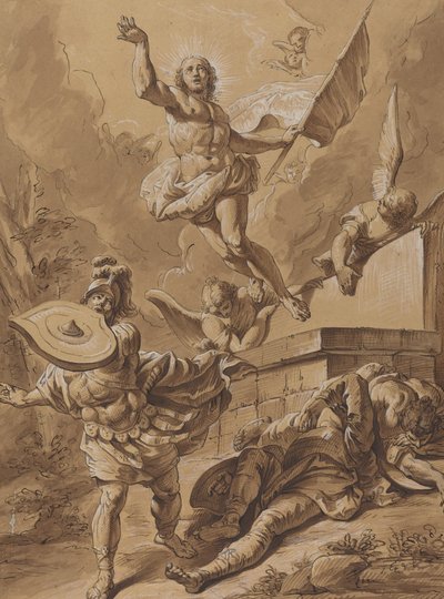 復活 作： Follower of Francesco Fontebasso