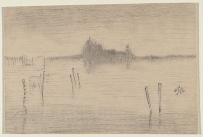 ヴェネツィア 作： Follower of James McNeill Whistler