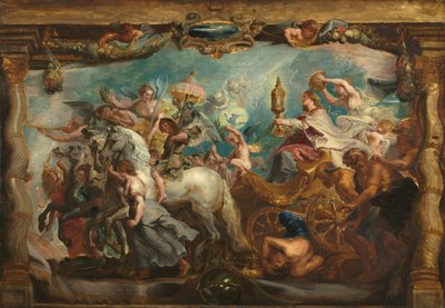 教会の勝利 作： Follower of Peter Paul Rubens