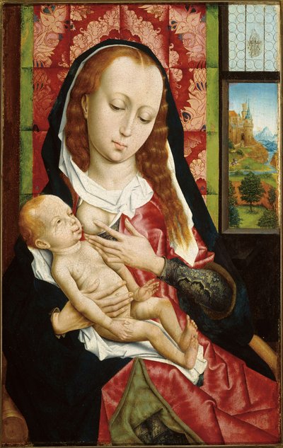 聖母子 作： Follower of Rogier van der Weyden
