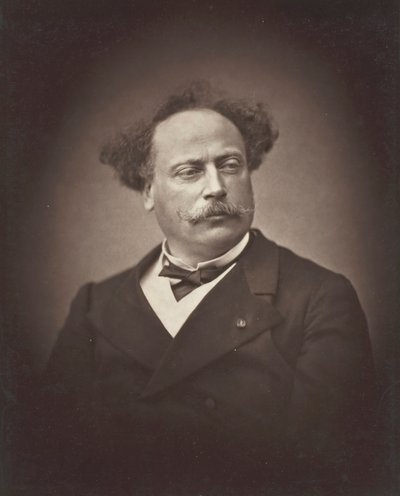 アレクサンドル デュマ、フランスの小説家、劇作家、1824～1895 年、187576。 作： Fontaine