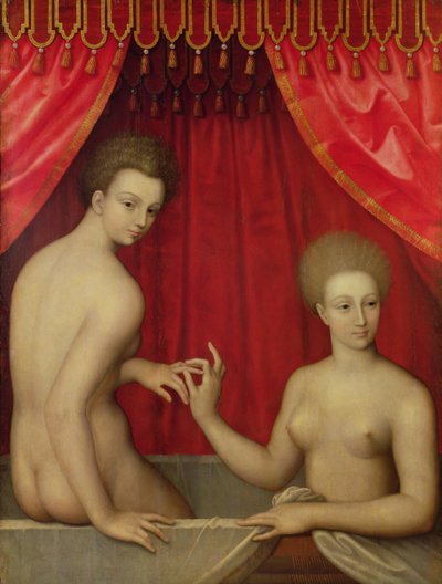 女性の入浴 作： Fontainebleau School