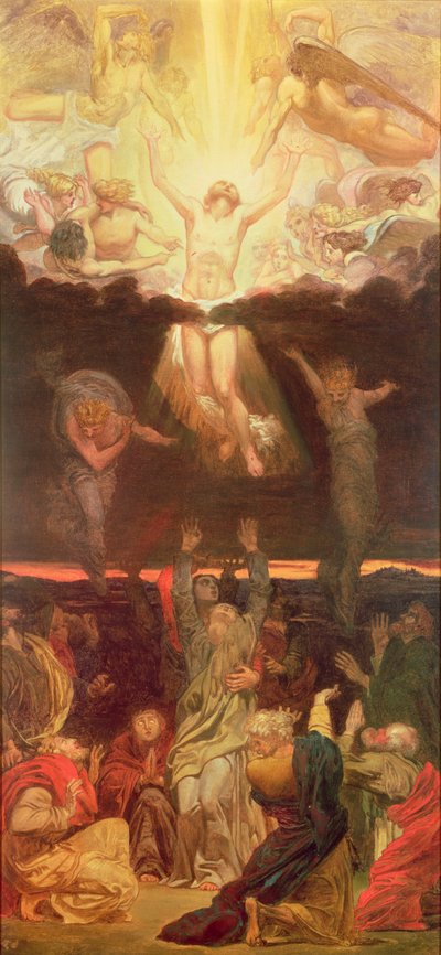 アセンション（オイル） 作： Ford Madox Brown
