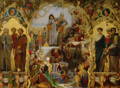 チョーサー、種子、果物-ブラウン 作： Ford Madox Brown