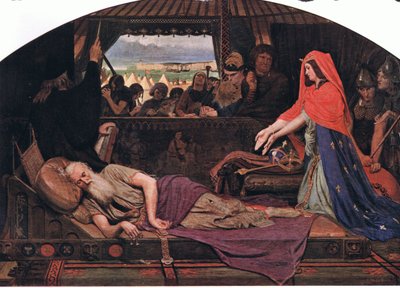 コーデリアとリア王 作： Ford Madox Brown