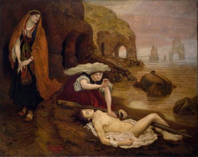 Haidee による Don Juan の発見、1870 年頃。 作： Ford Madox Brown