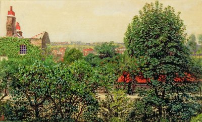 ハムステッド - 自然からのスケッチ 作： Ford Madox Brown
