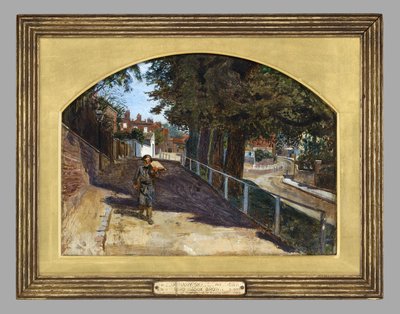 ハムステッド、ヒース・ストリート 作： Ford Madox Brown