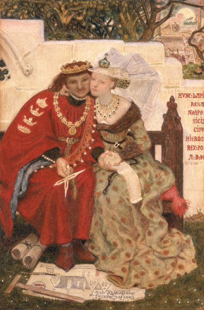キングルネハネムーン（紙にトイレ） 作： Ford Madox Brown