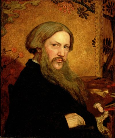 自画像、1877 作： Ford Madox Brown