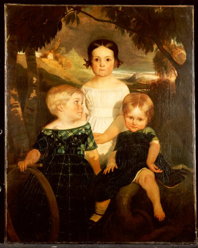 ブロムリーチルドレン、1843 作： Ford Madox Brown