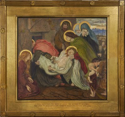 埋葬 作： Ford Madox Brown