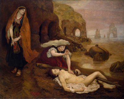ハイディーによるドンファンの発見 作： Ford Madox Brown