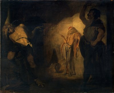 シヨンの囚人 作： Ford Madox Brown