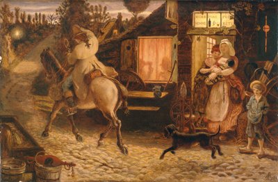 ザ・トラベラー 作： Ford Madox Brown