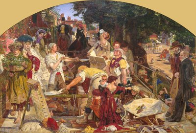 仕事 作： Ford Madox Brown