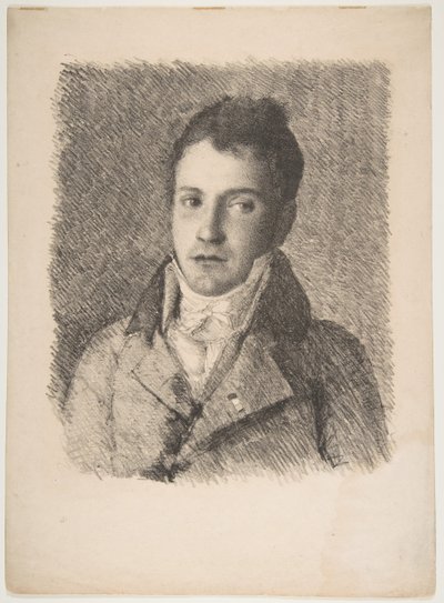 若い男の肖像、カリフォルニア州。 1820年。 作： Formerly attributed to Goya