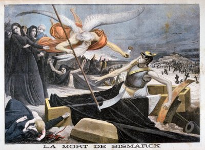 ビスマルクの死、1898年。 作： Fortuné Méaulle