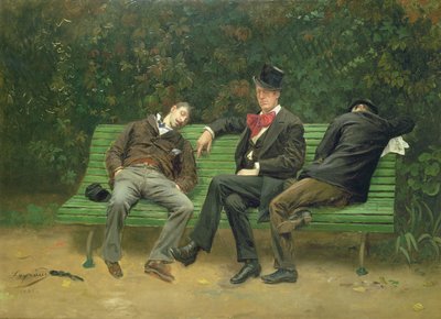 1884年の朝 作： Fortune Joseph Seraphin Layraud