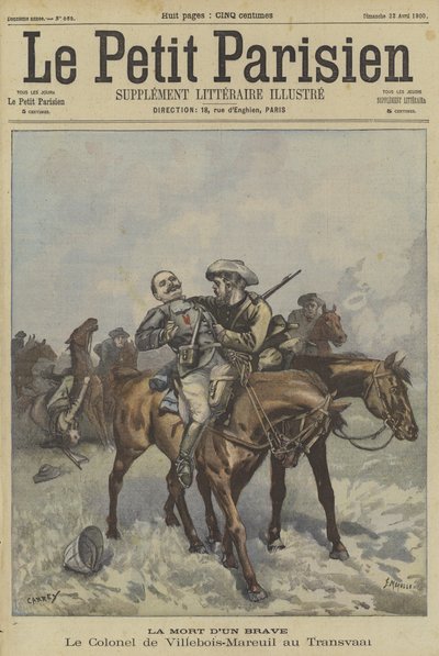トランスバールでヴィルボワ=マレイユ大佐の死 作： Fortune Louis Meaulle