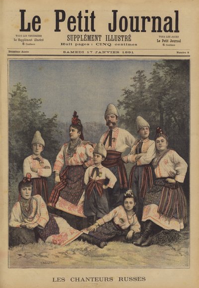 ロシアの歌手 作： Fortune Louis Meaulle