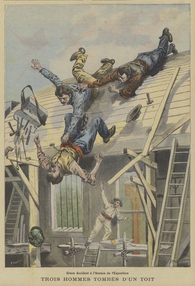 1900年の万博万博会場での重大事故 作： Fortune Louis Meaulle